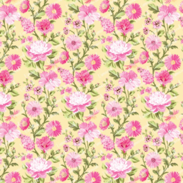 Floral 008 mantequilla